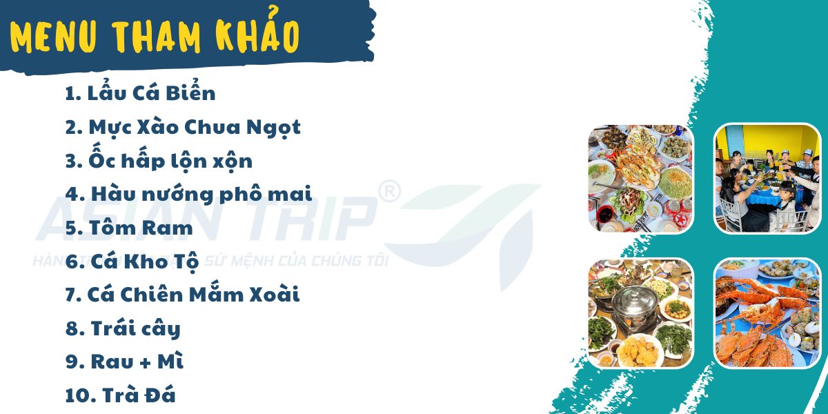 TOUR BÌNH BA BÌNH HƯNG | XE GIƯỜNG NẰM |【2N2D】 3 menu com Nha be Vinh Thu