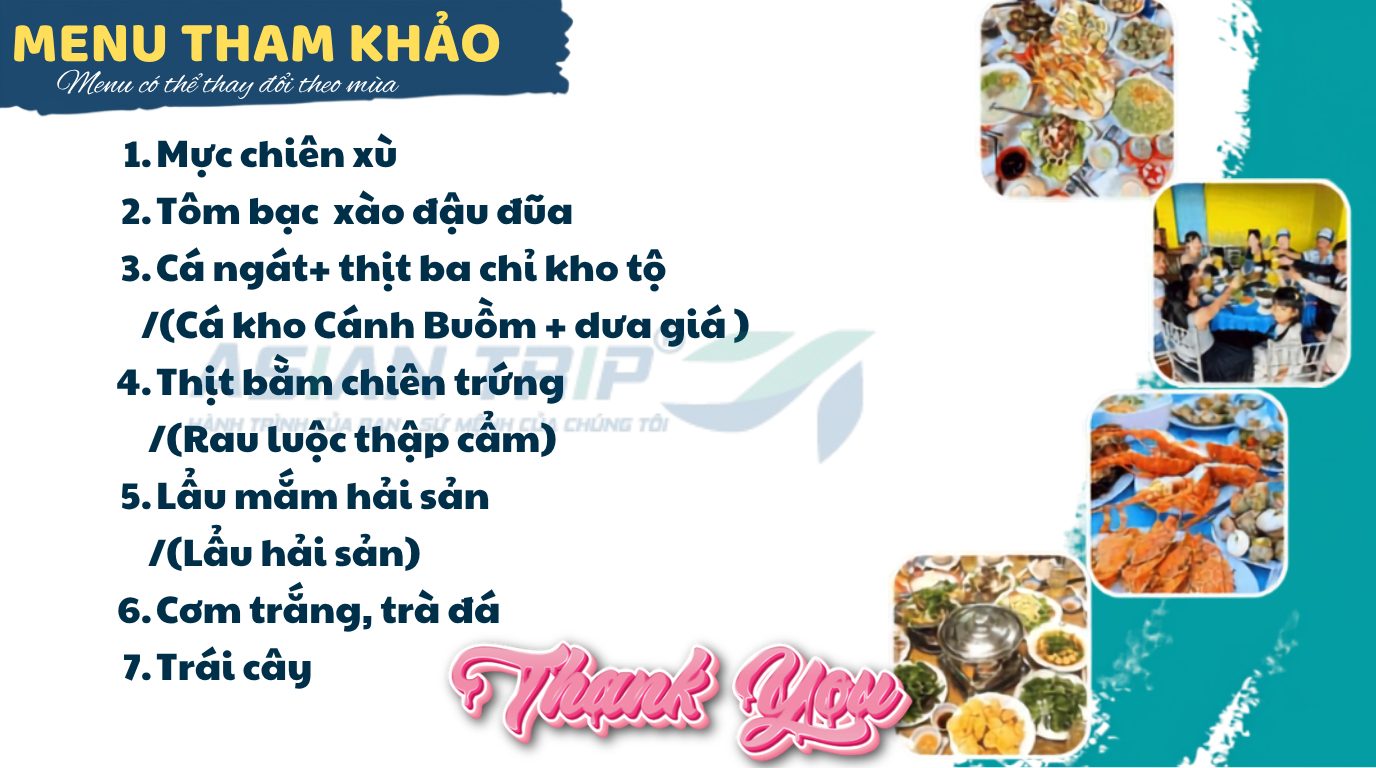 TOUR PHÚ QUỐC 3 NGÀY 3 ĐÊM | XE GIƯỜNG NẰM |【3N3D】 16 TRUA 3 NH CANH BUOM HA TIEN