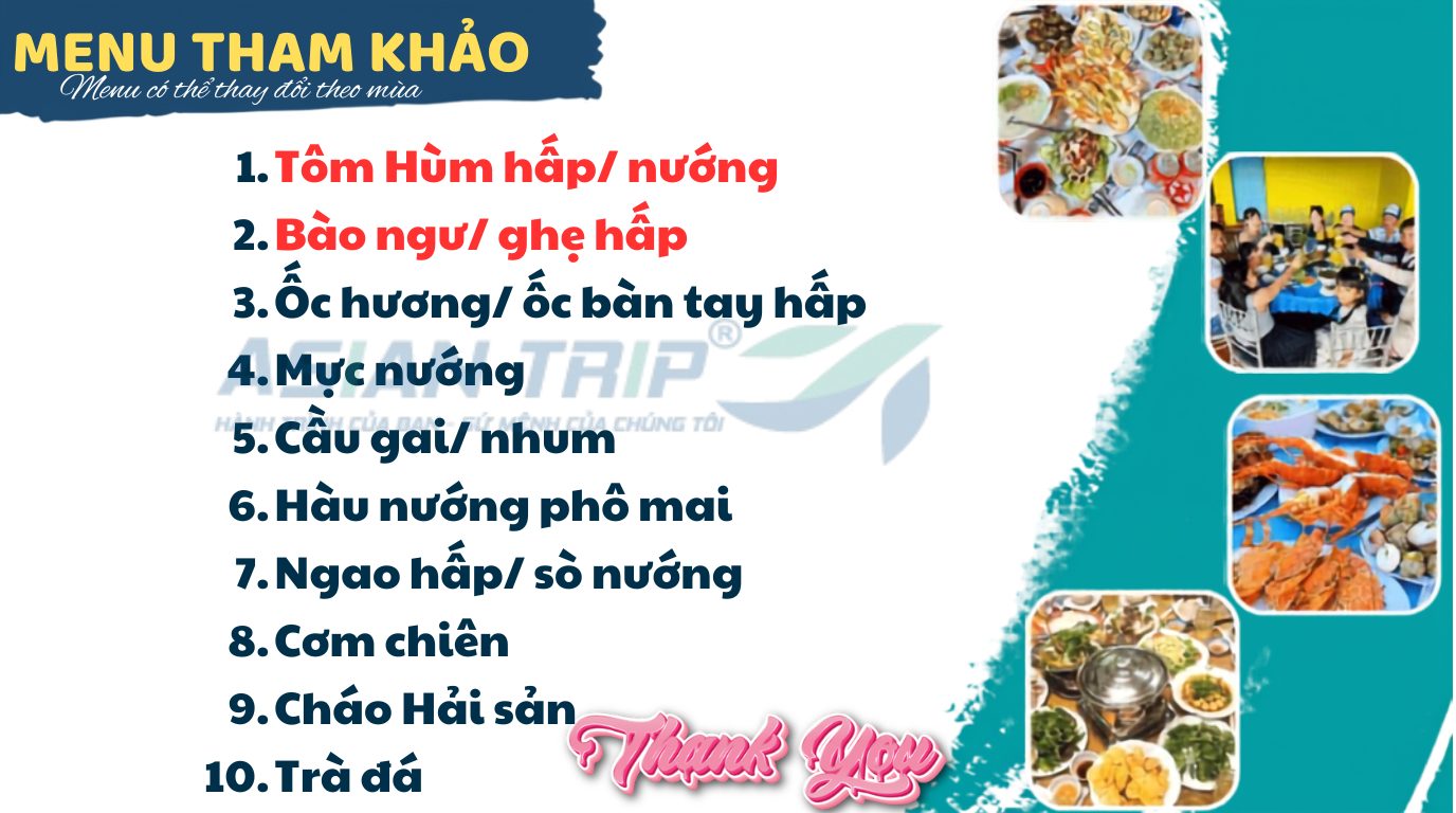 Menu toi 1 bh