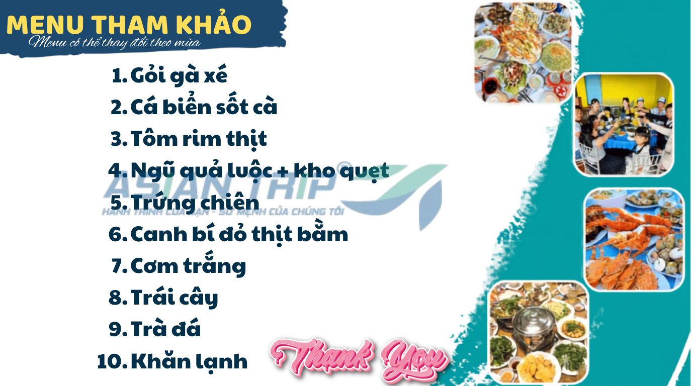 Menu trua 2 vh nc